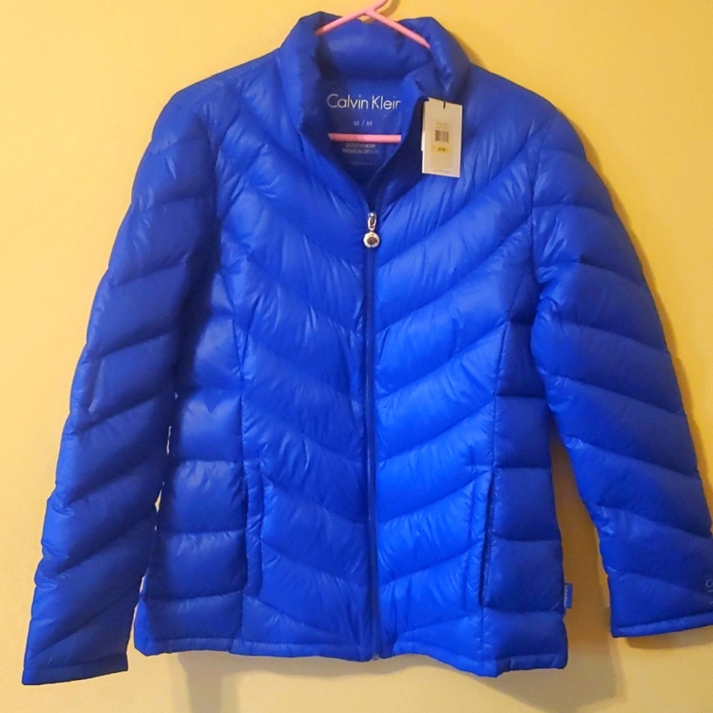 Calvin Klein Lightweight puffer jacket. MEDIUM. New with tags